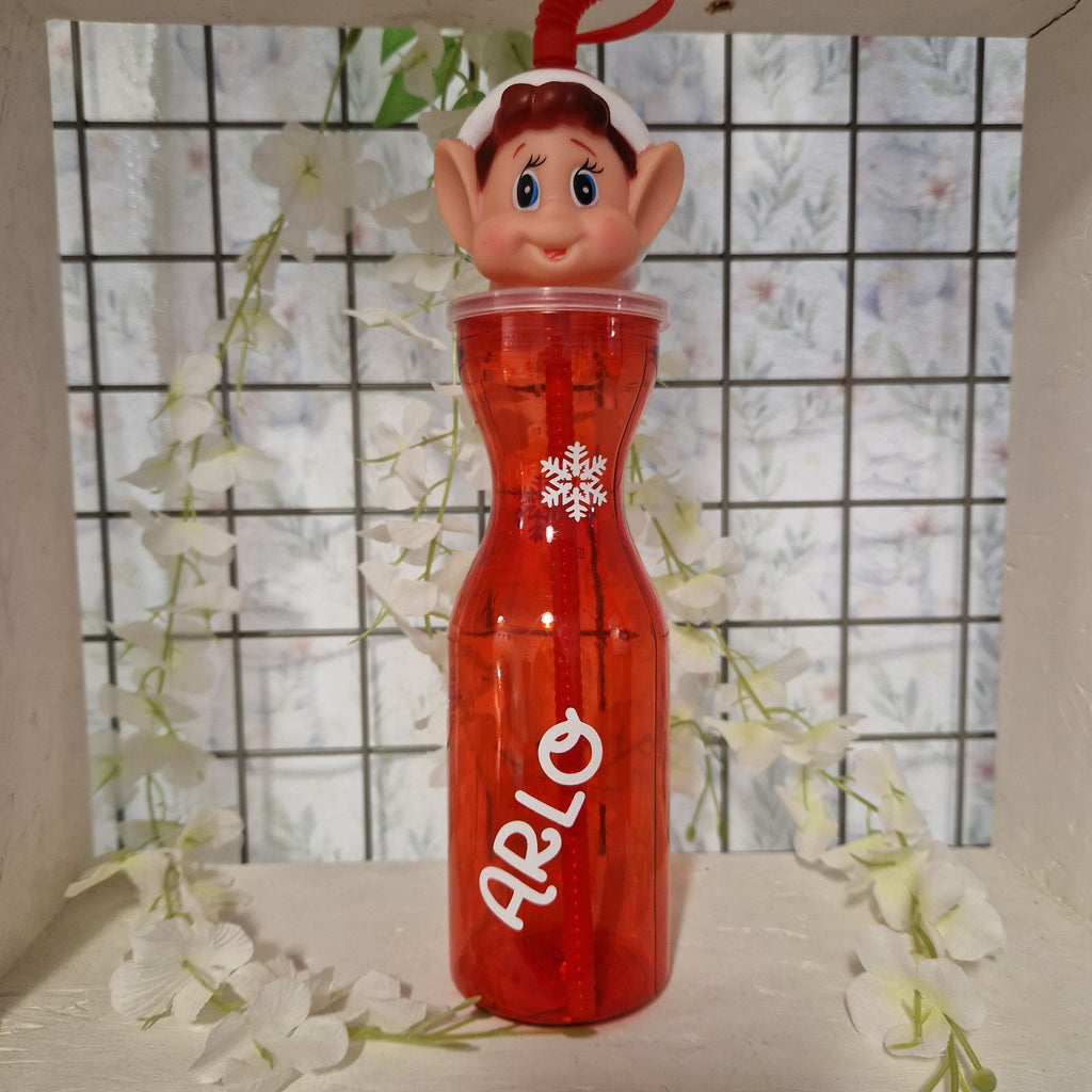 Elf on the Shelf – Personalised Drinks Bottle for Kids