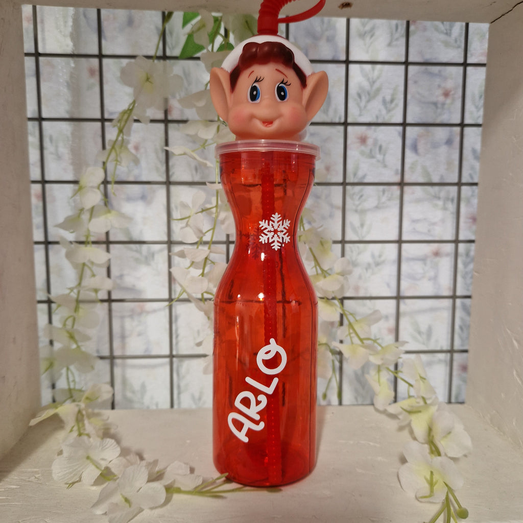Elf on the Shelf – Personalised Drinks Bottle for Kids