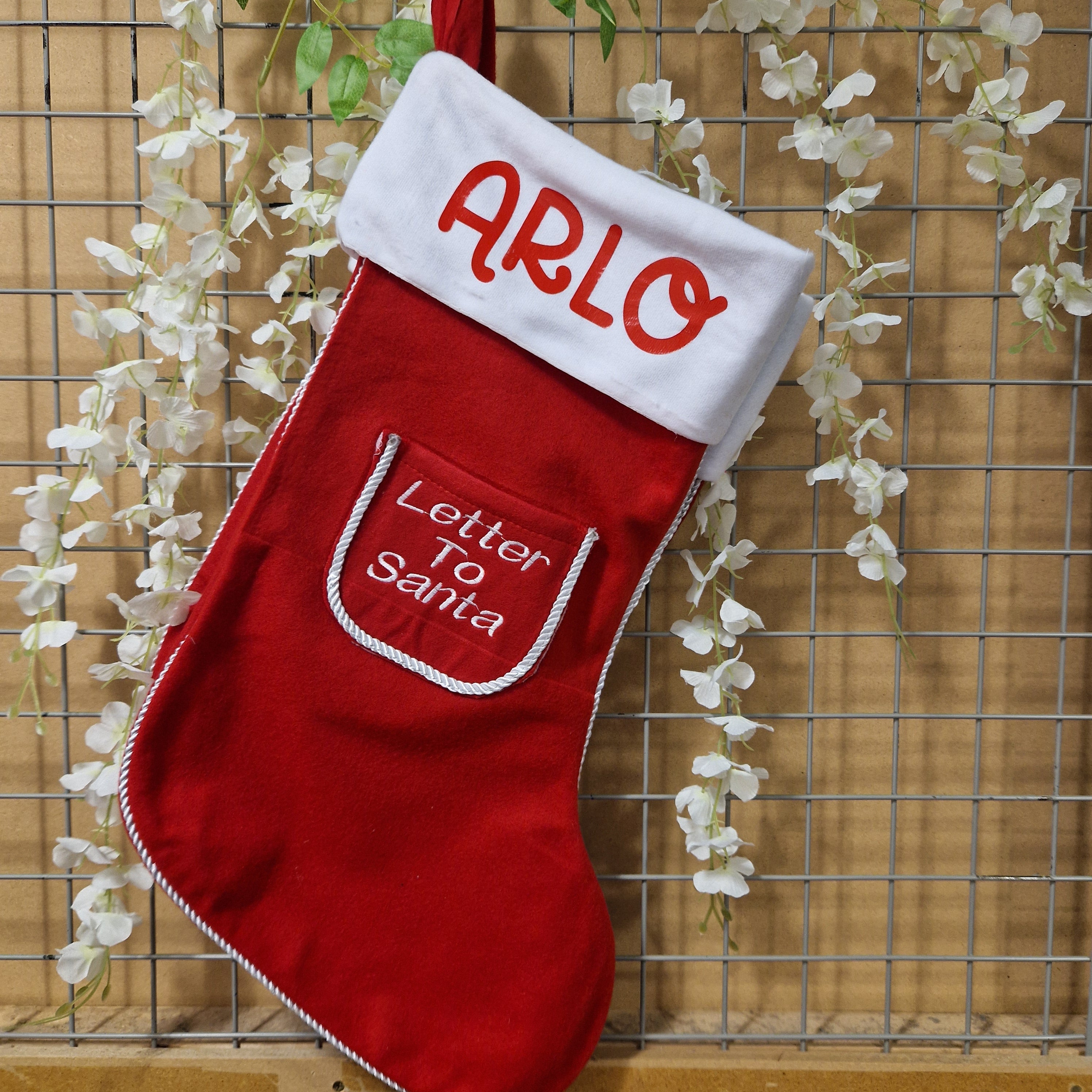 Personalised Santa Stocking