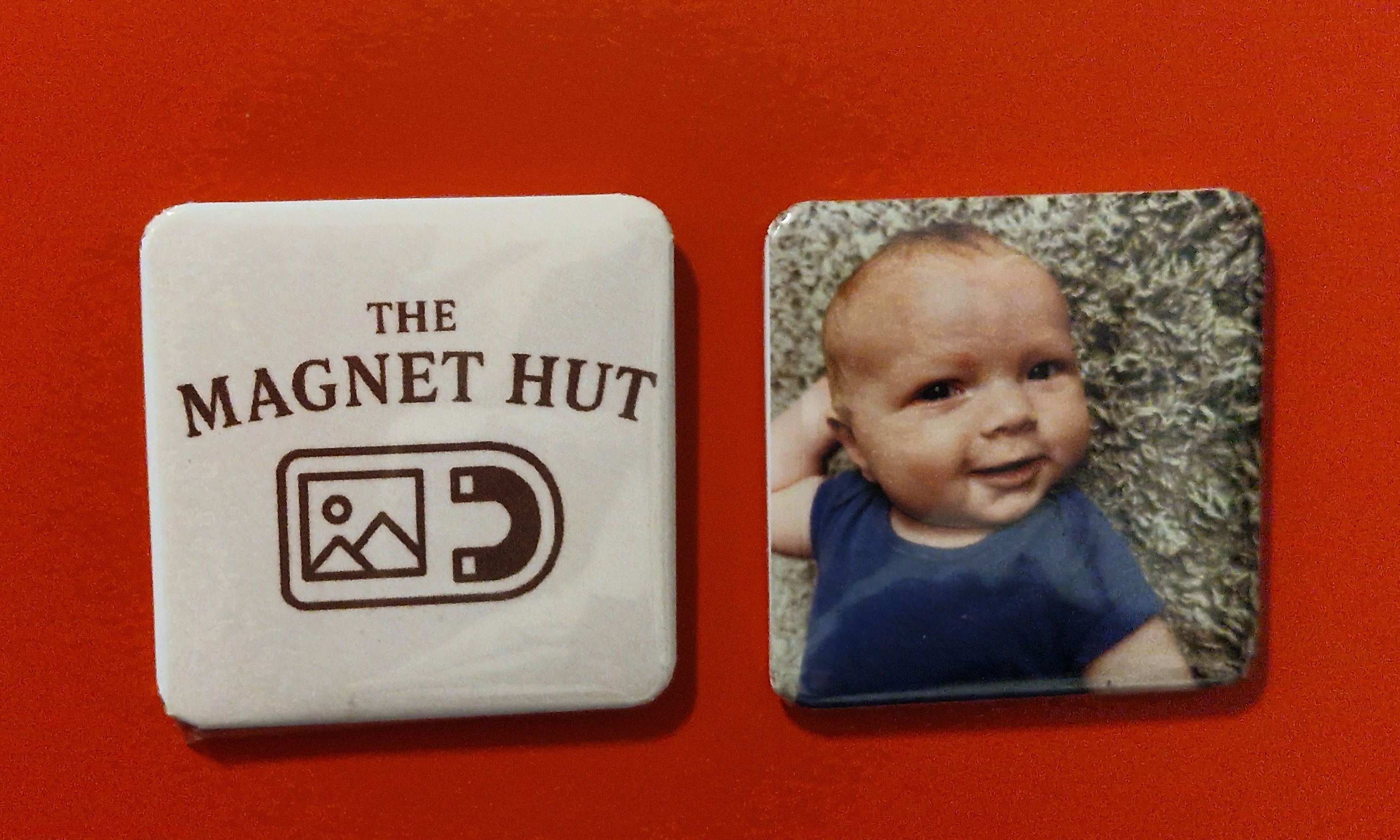 Personalised Photo Magnet  – Custom Picture Fridge Magnet Gift